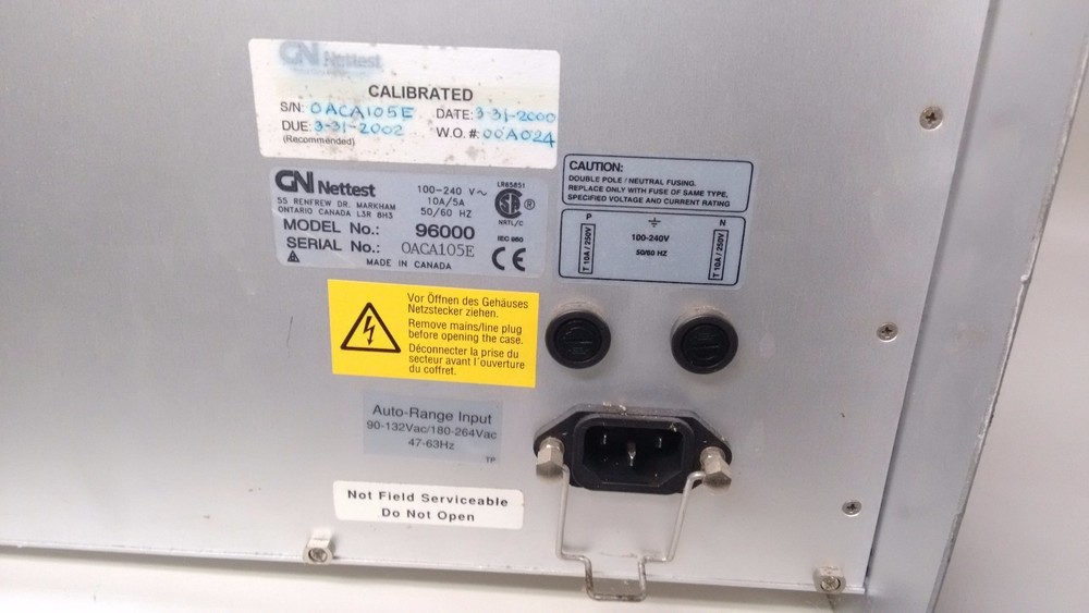 GN Nettest interWATCH 96000 ATM / LAN / WAN Protocol Analyzer Engine