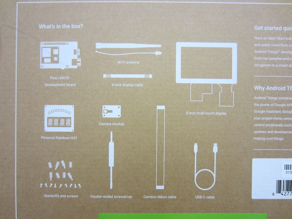 Google Android Things (androidthings) Developer Starter Kit - Sealed NEW