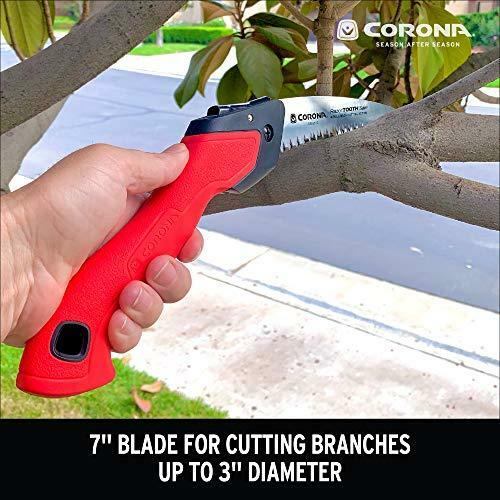 Corona Tools 7-Inch RazorTOOTH Folding Saw | Pruning Saw Designed for