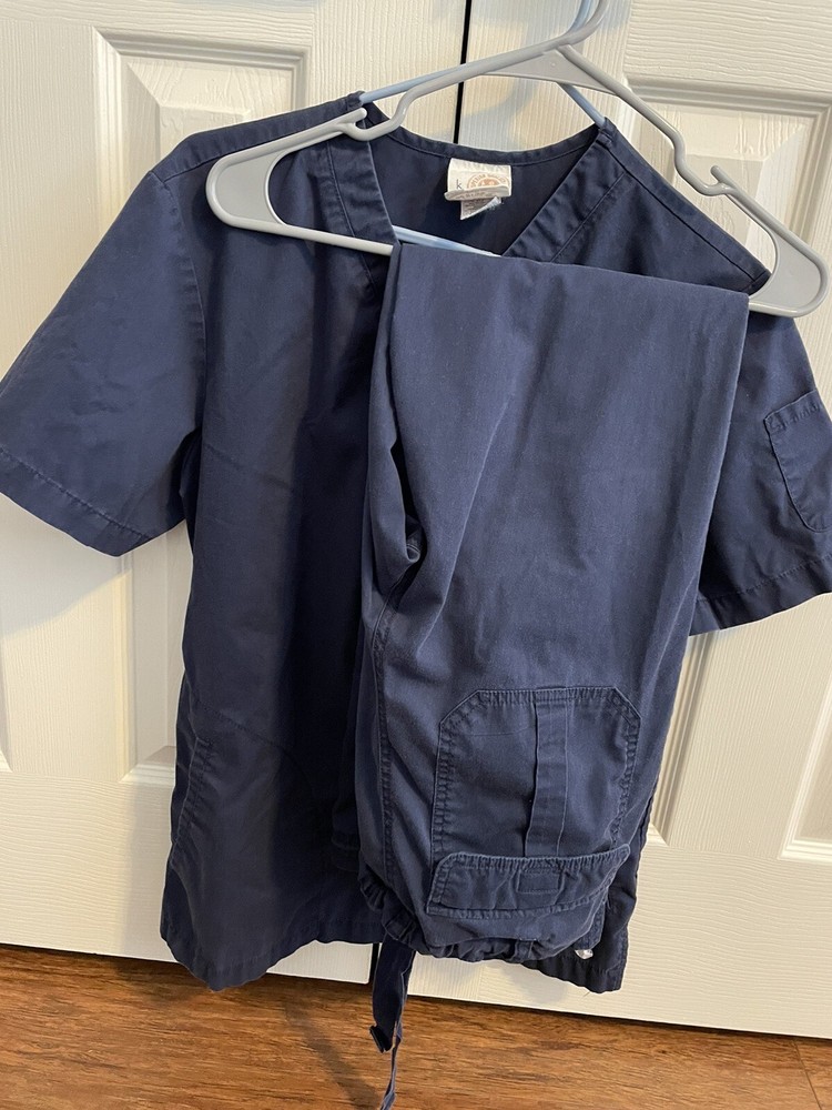 Koi Scrub Set Navy Blue Men’s Small