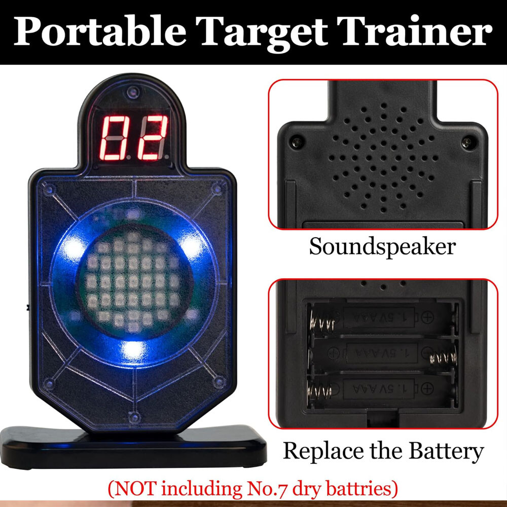 Laser Training System for Dry Fire Practice & Electronic Laser Trainer Target