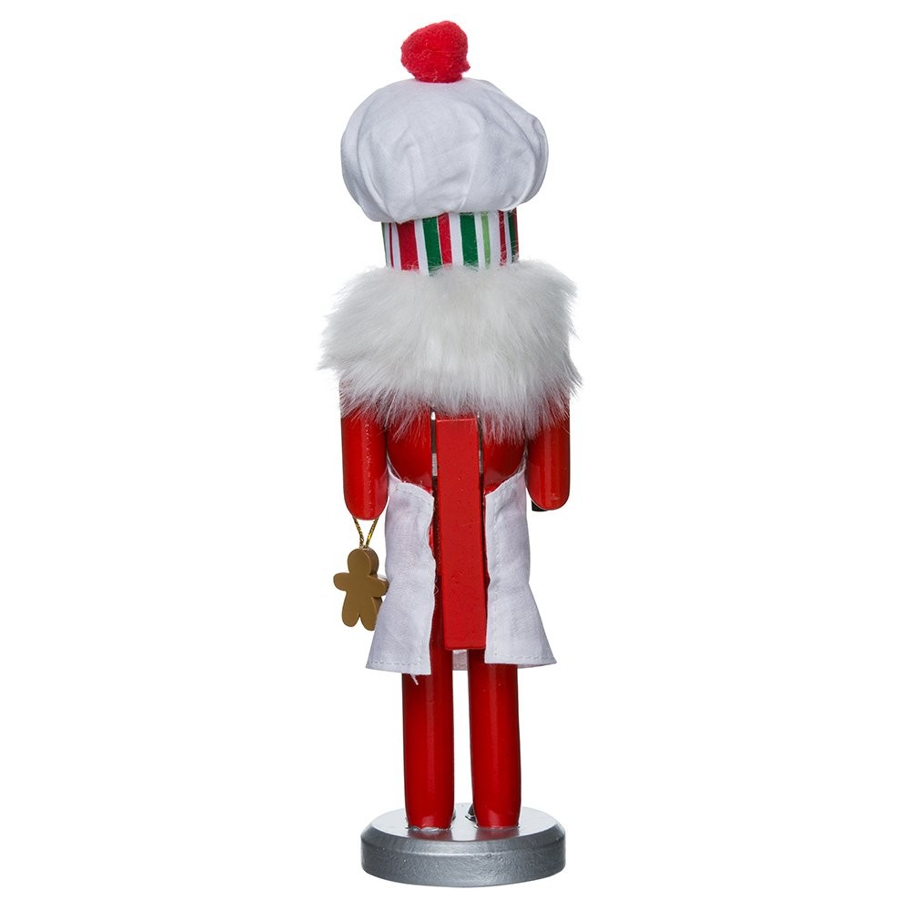Kurt Adler C5844 10" Wooden Chef Nutcracker