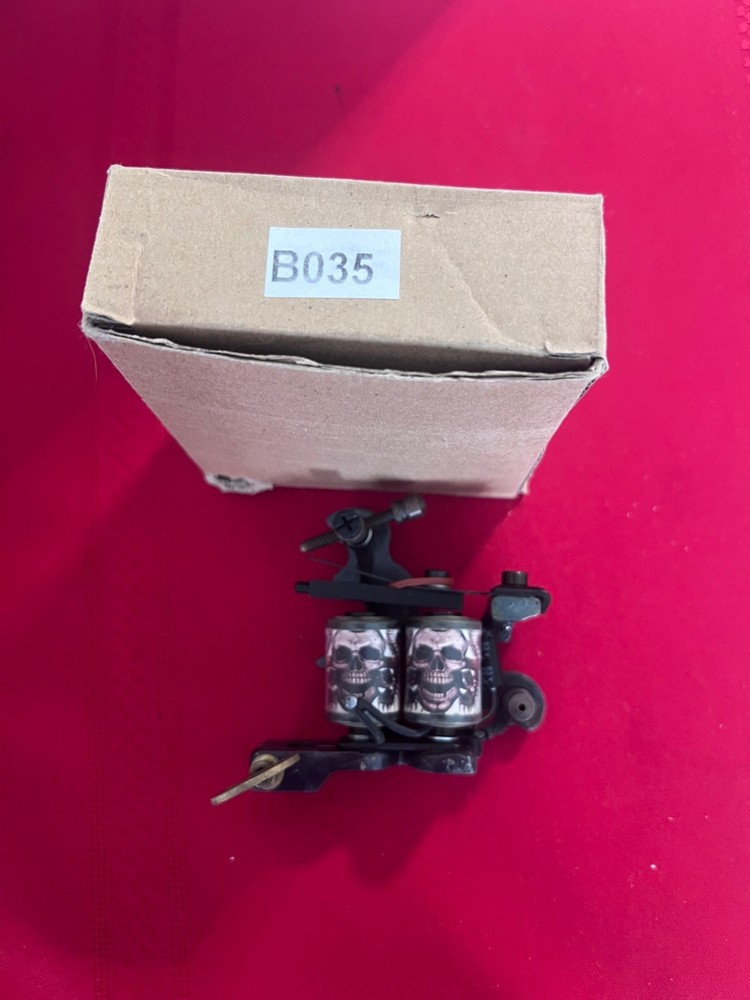 Black Coil Tattoo Machine Shader