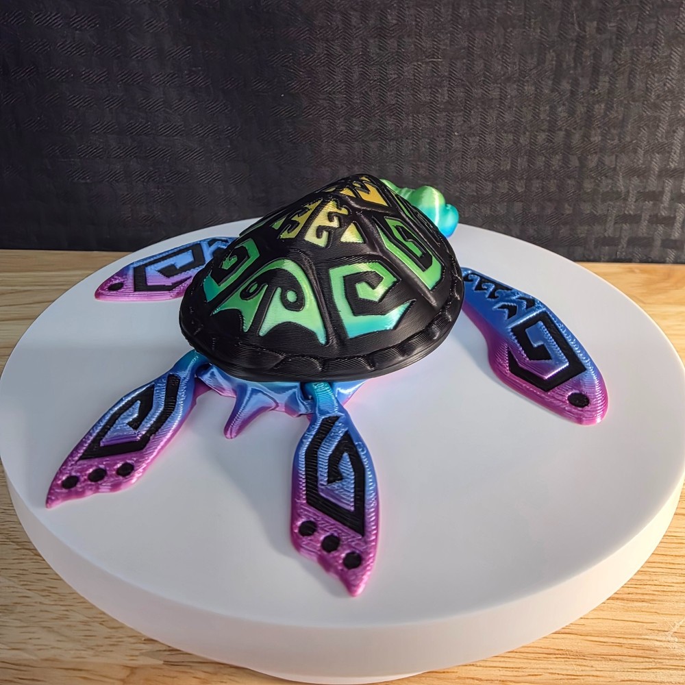 Sea Turtle Flexi, 3D Printed Items