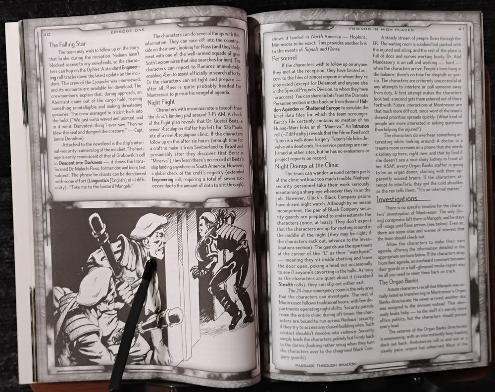 White Wolf Trinity Darkness Revealed II Passage Through Shadow