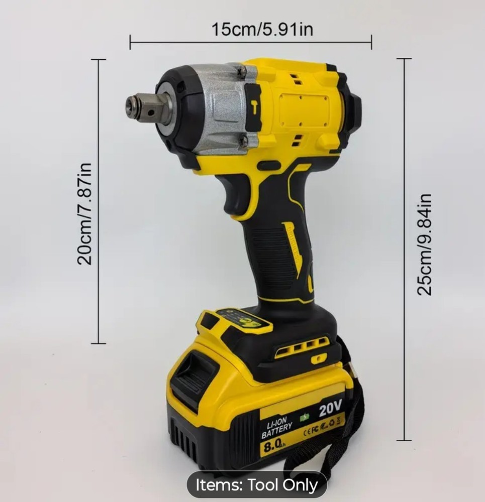 lithium electric impact driver brushless tool only