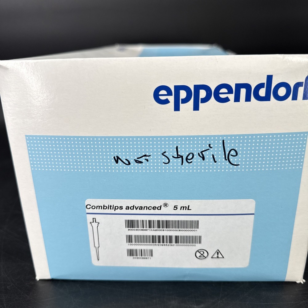 Eppendorf Combitips Advanced 5mL Sterile Biopur 100 Tips 0030089669