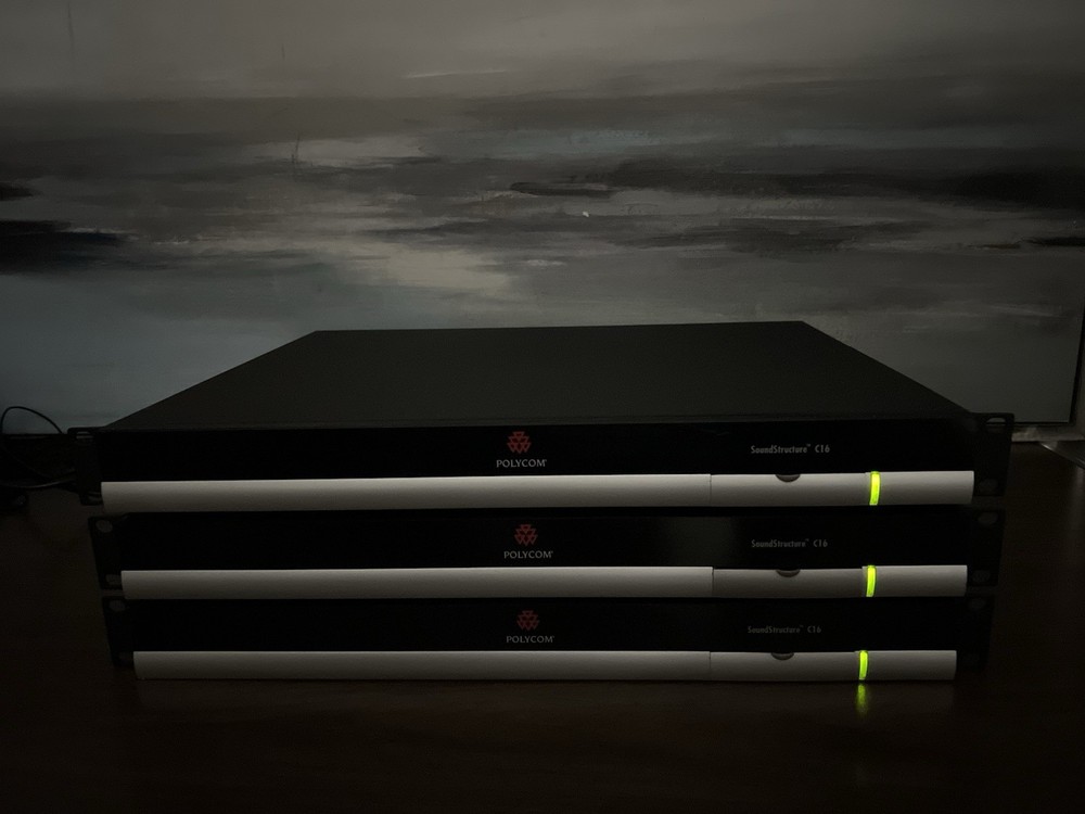 Polycom Sound Structure C16 Audio Processor Conference System ( PRICE FOR 1 UNIT