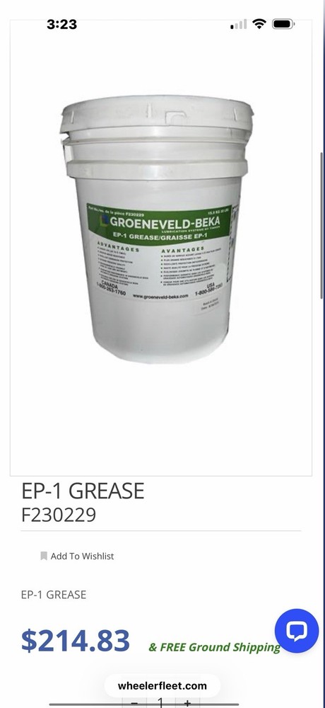 Groeneveld-beka EP-1 Grease