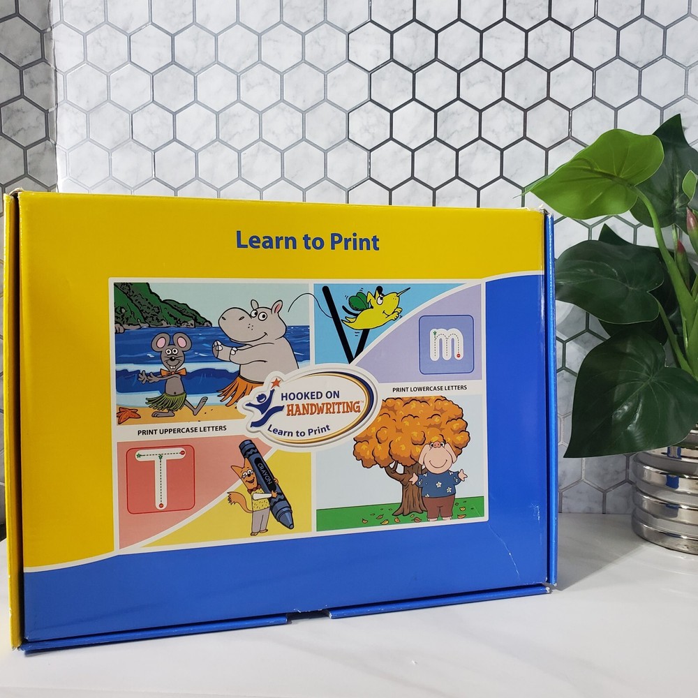 Hooked On Handwriting Learn To Print Activity And Workbooks With CD-ROM