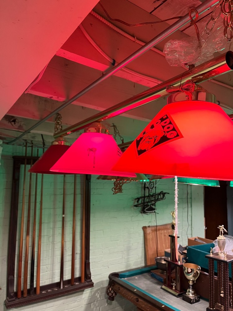 Red Dog Pool Lights For Pool Table
