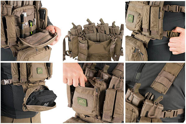 Helikon-Tex Training Mini Rig TMR Tactical Molle Shooting Range Vest Chest Rig