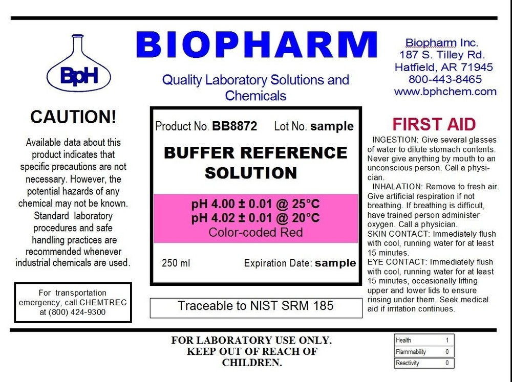 Color Coded pH Calibration Solutions – pH 4.00, 7.00, 10.00 – 250 ml Bottles
