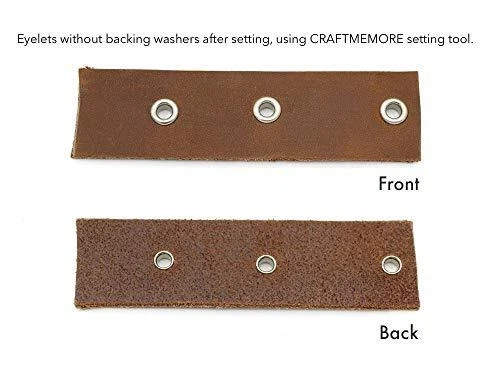 2MM Hole 200PCS Tiny Grommets Eyelets Self Backing for Bead Cores Clothes Lea...