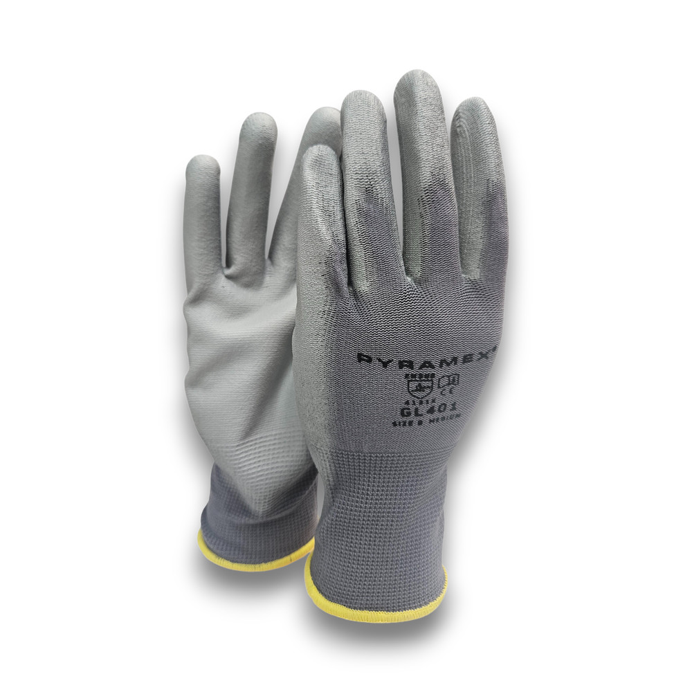 Pyramex GL401 Polyurethane Gloves 12 Pairs