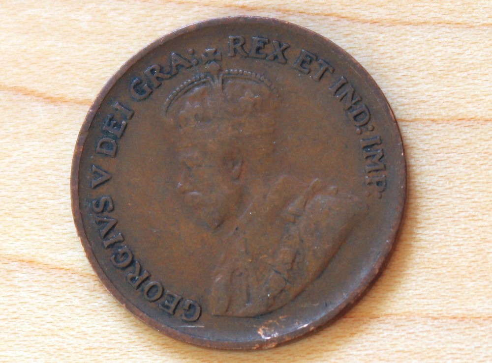 1935 Canada 1 Cent George V
