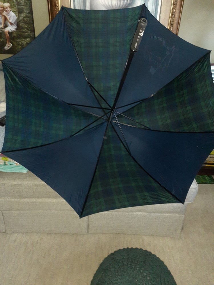 Masters plaid umbrella NEW FROM 80'S