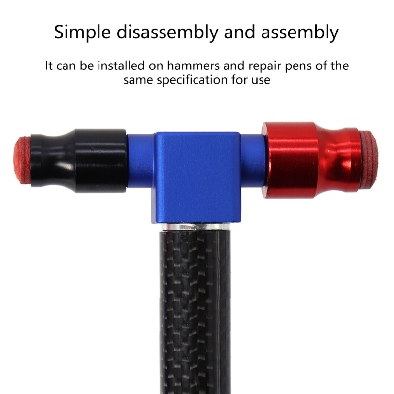 Replacement Head Dent Removal Set Tool Striking Head with Leather Tip