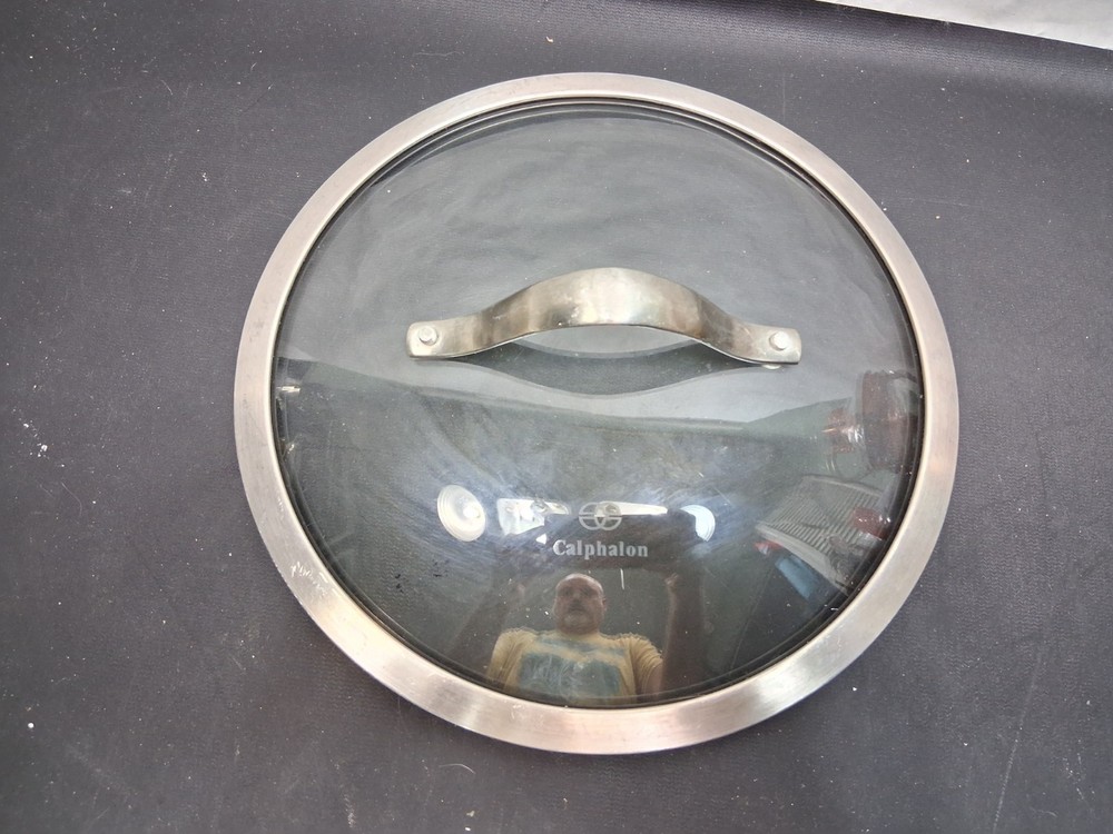 Calphalon Lid Replacement Glass Pan Lid 10.25" Outer 9.75" Inner