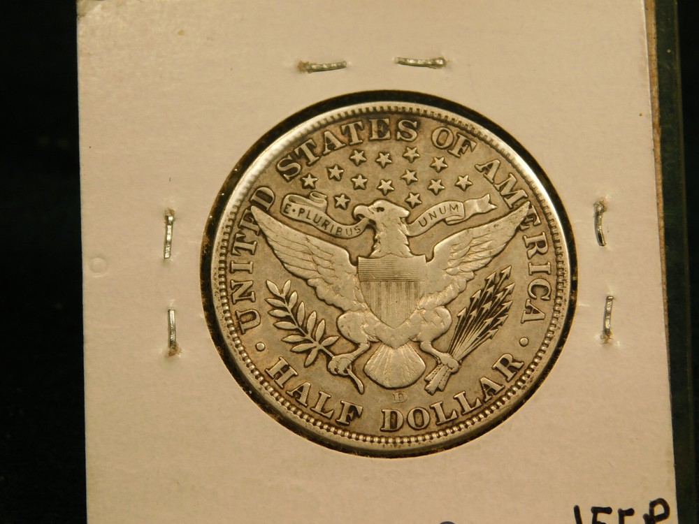 1907 D Barber half Item # 4682