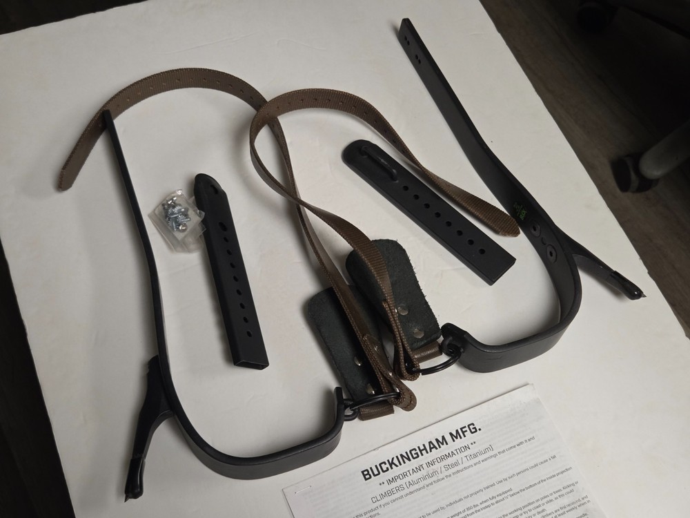 Buckingham - STEEL TREE CLIMBER SPIKES ONLY (PAIR) - 17011