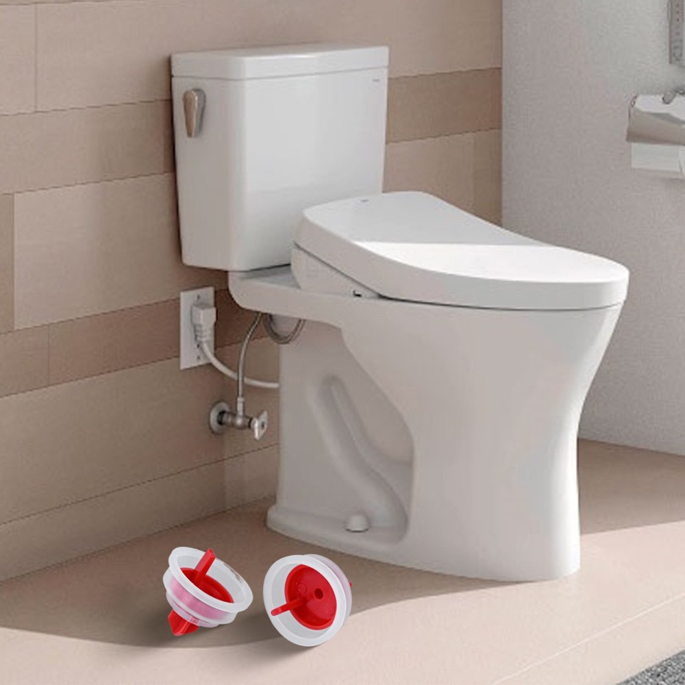 Transparent and Red Diaphragm Washer for 43758 Diaphragm Impulse Valves