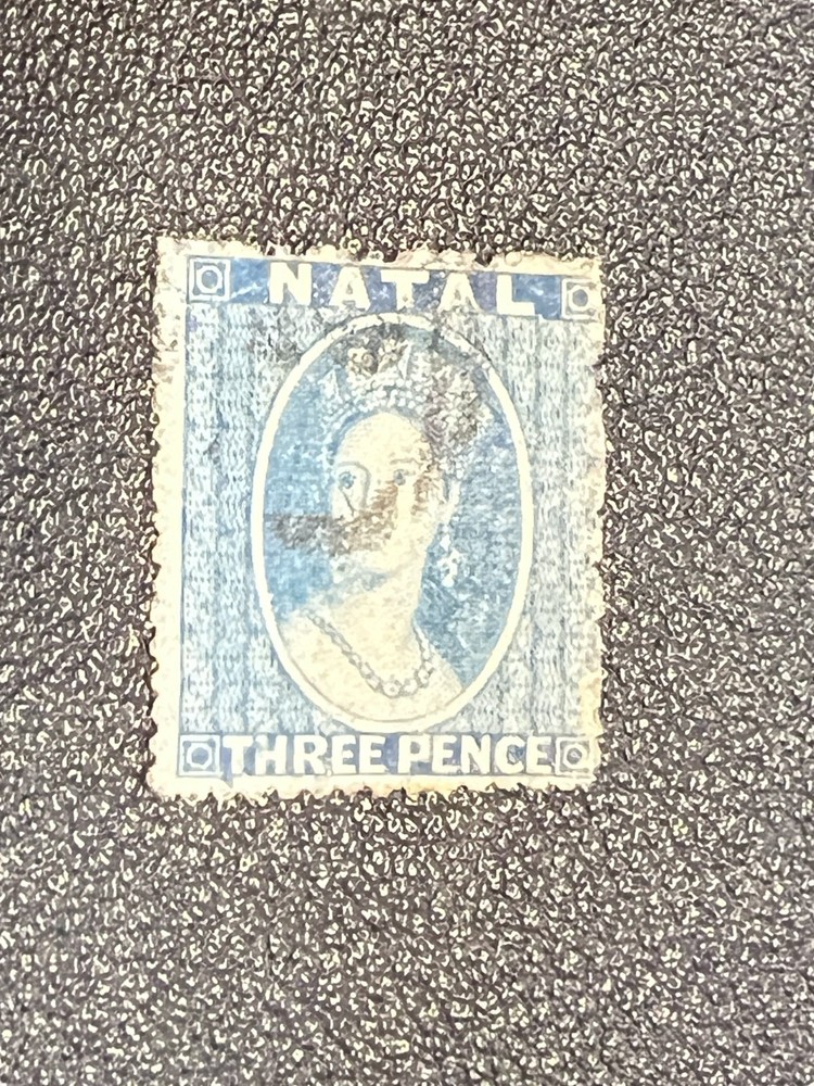 Natal stamp 11 used