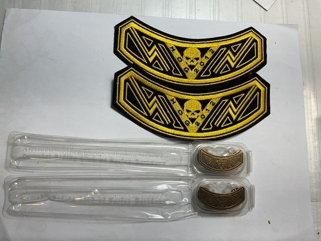 2012 HOG Membership Rocker Patch Harley Davidson Owners Group HD