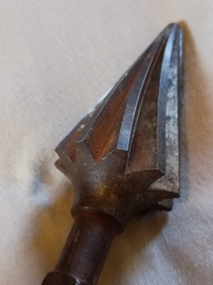 Antique Conical Pipe Reamer Burring Tool Head 1/8 X 1.