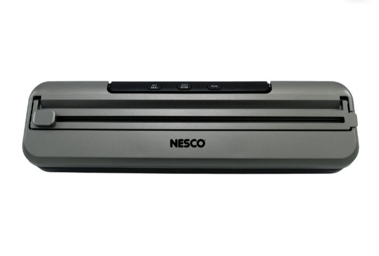 Nesco Space-Saving Vacuum Sealer Machine, Automatic One-Touch Food Sealer...