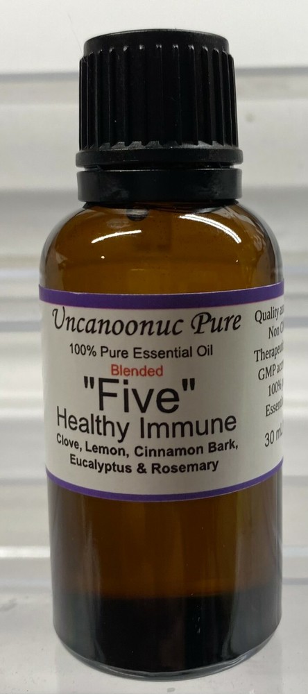 "Five" Healthy Immune Thieves Blend 100% Pure Essential Oil 30mL