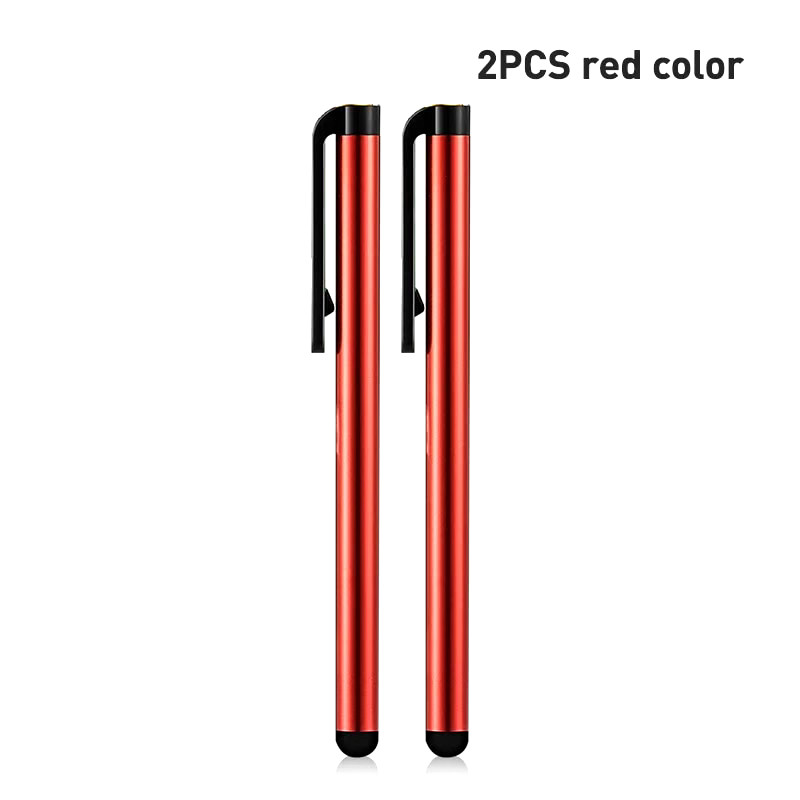 2x Colourful Stylus Pens for use with multiple devices