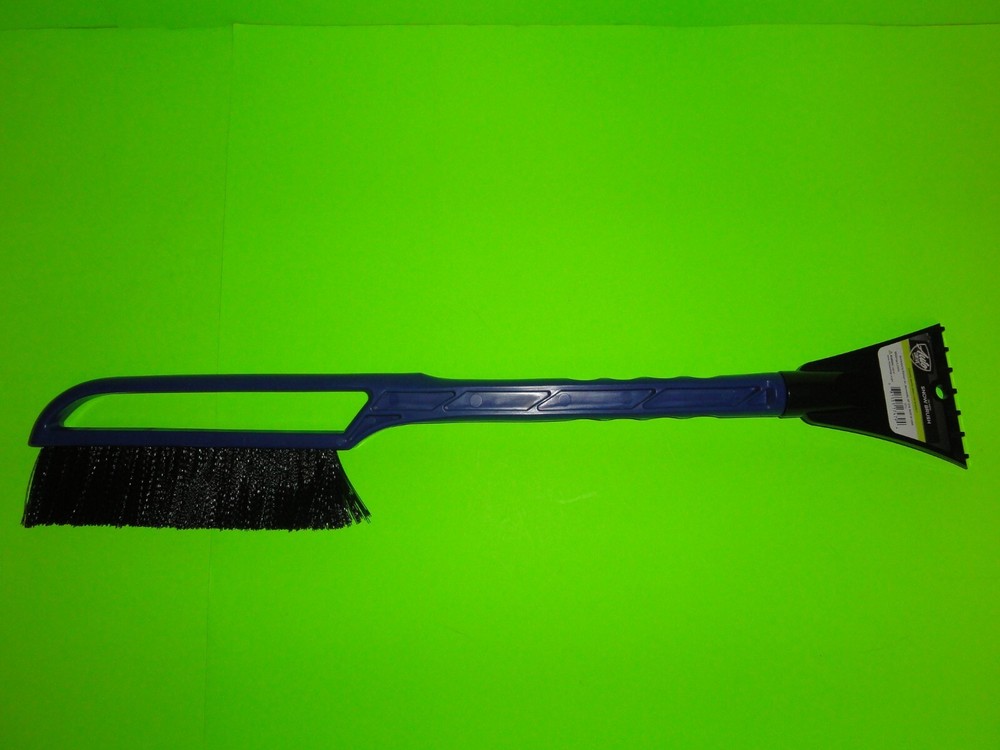 (8-Pack) 24” BLUE Car Snow Brush + BLACK Ice Scraper Tool Combo Auto Drive READ