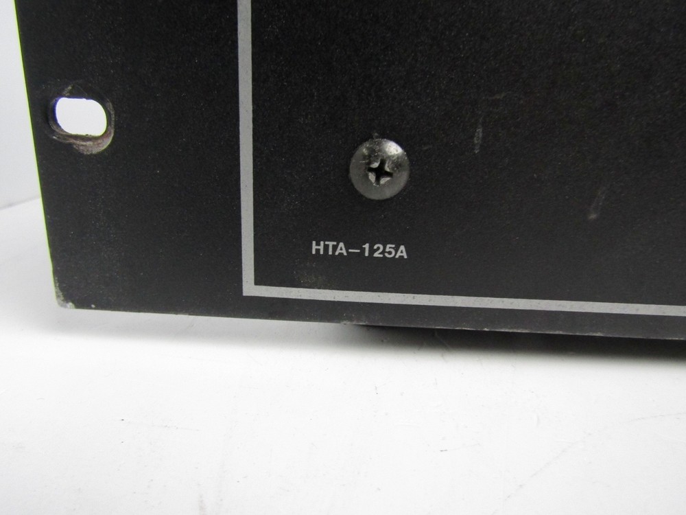 Bogen HTA-125A Power Amplifier 125W Rack Mountable - Used