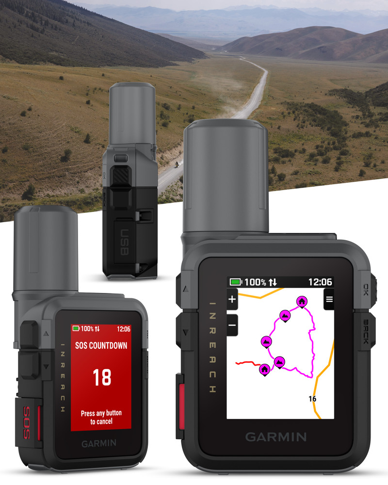 Garmin inReach Mini 3 Compact SOS Satellite Communicator w/ PowerPack Bundle