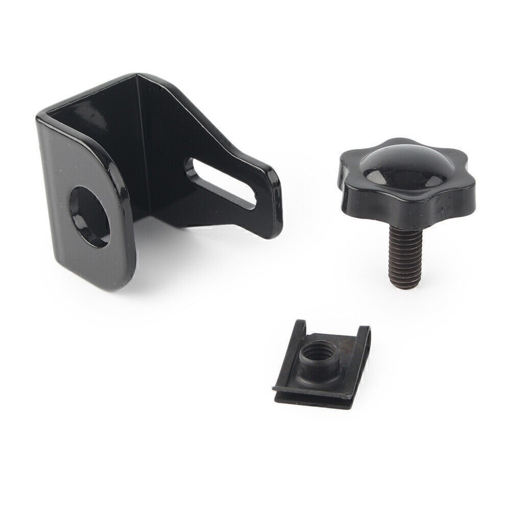 Set Saddlebag Lock Mounting Security Theft Deterrent Brackets For Harley Touring