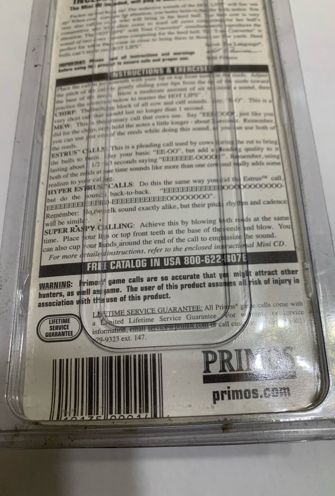 Primos Hunting Hot Lips Elk Call