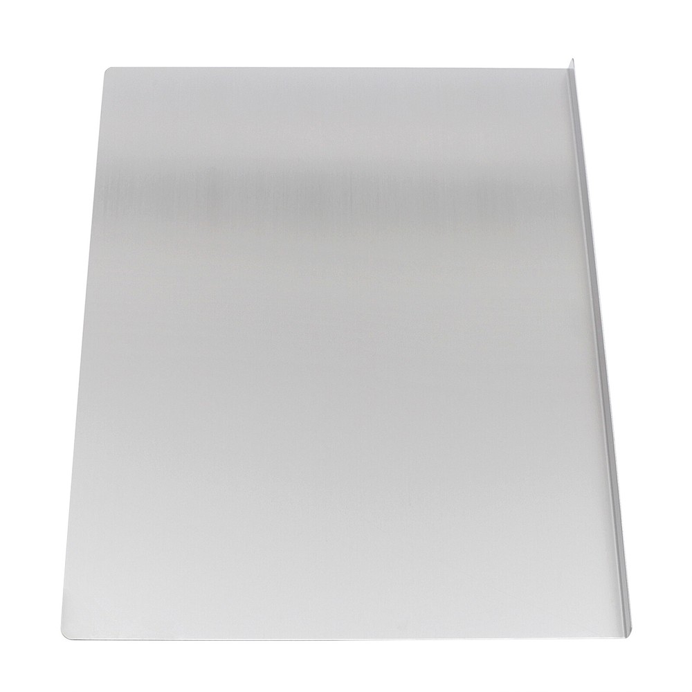Cutting Board Kitchen Stainless Steel Chopping Board w/ Front Overhang 50*40*1.5