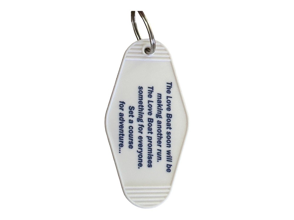 LOVE BOAT Inspired Keytag