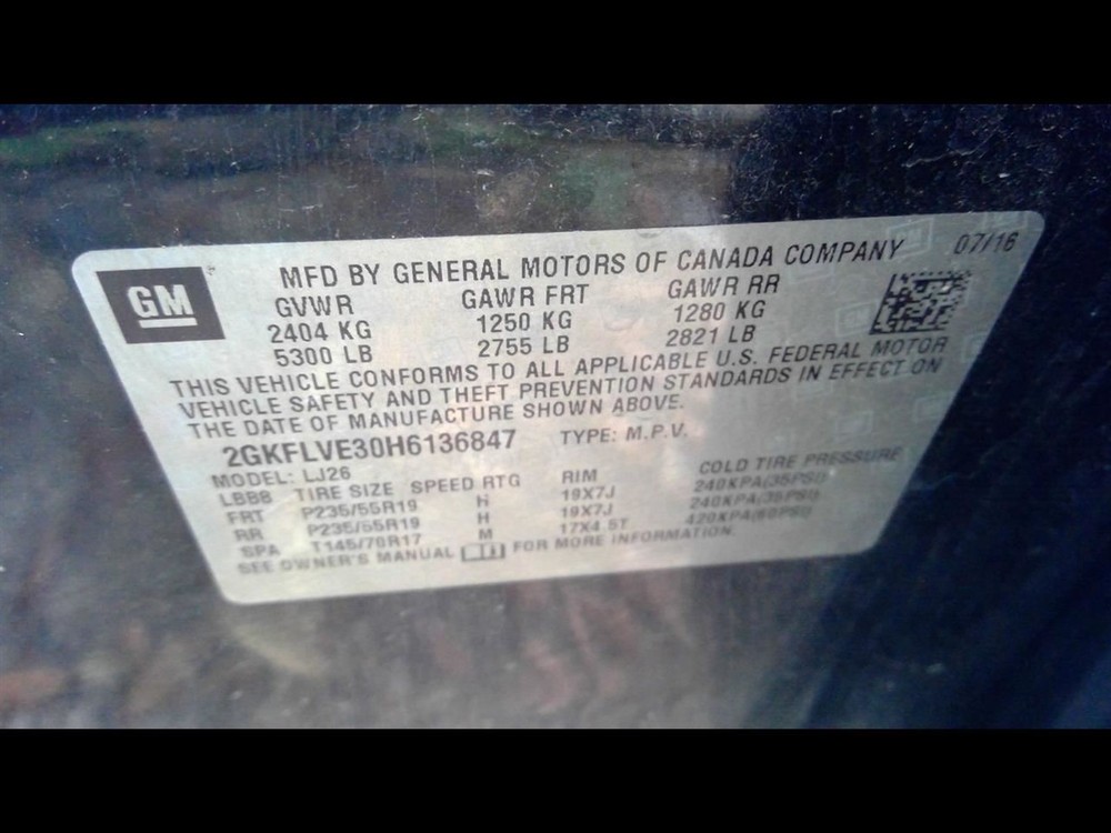 Chassis ECM Automatic Temperature Control Fits 16-17 EQUINOX 1131551