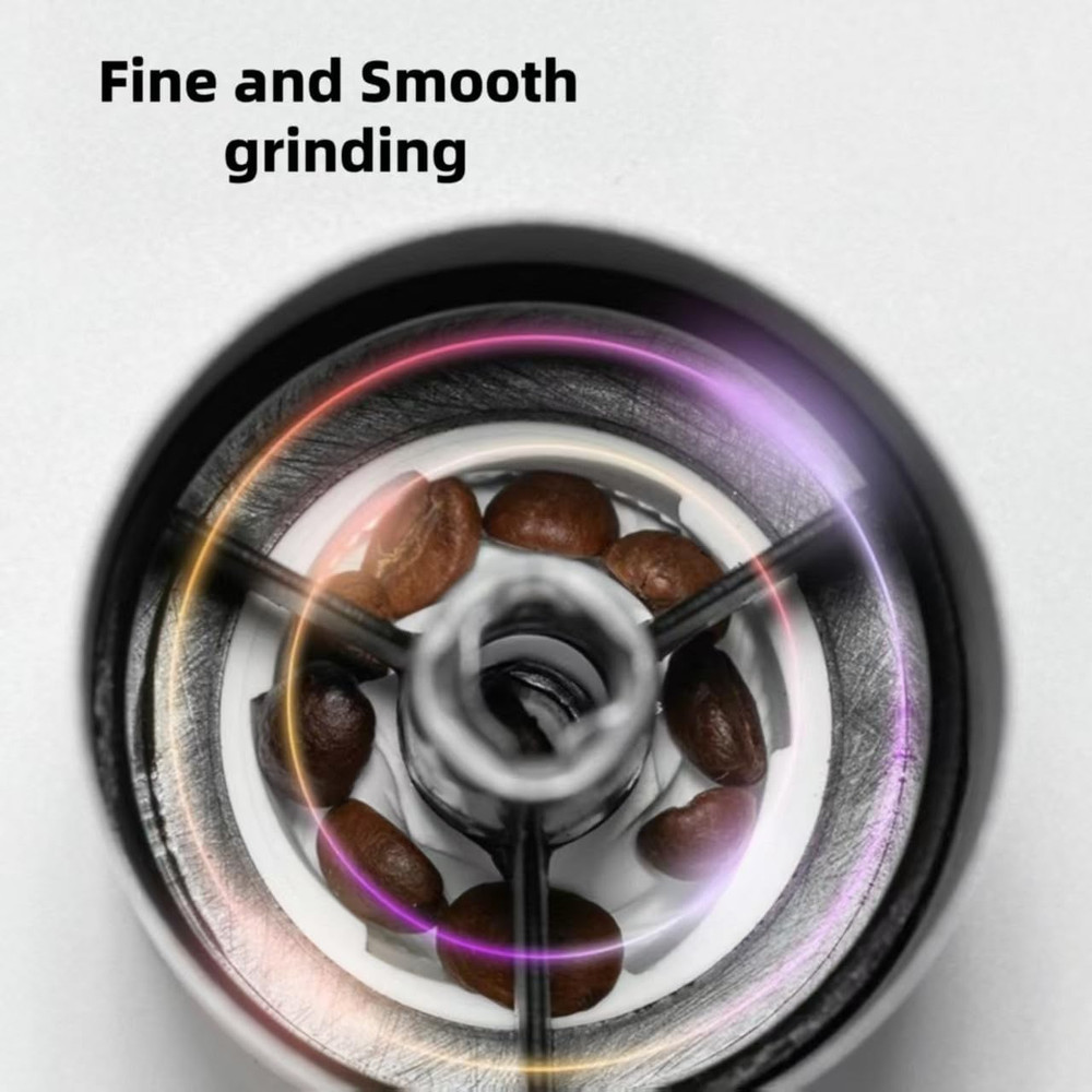 Manual Coffee Grinder, Multi Adjustable Settings, Portable Hand Coffee Grinder w