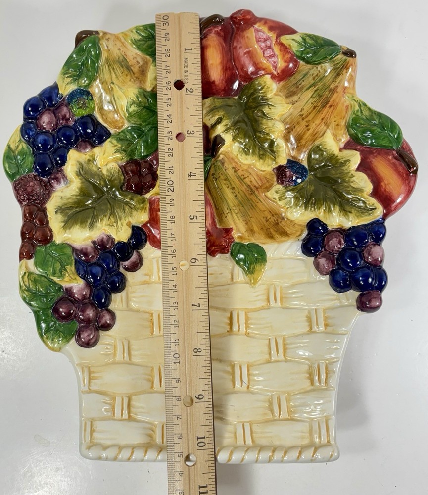 Signature Home Collection 'Tuscany' Pattern Medium Serving Plate Fruit Basket