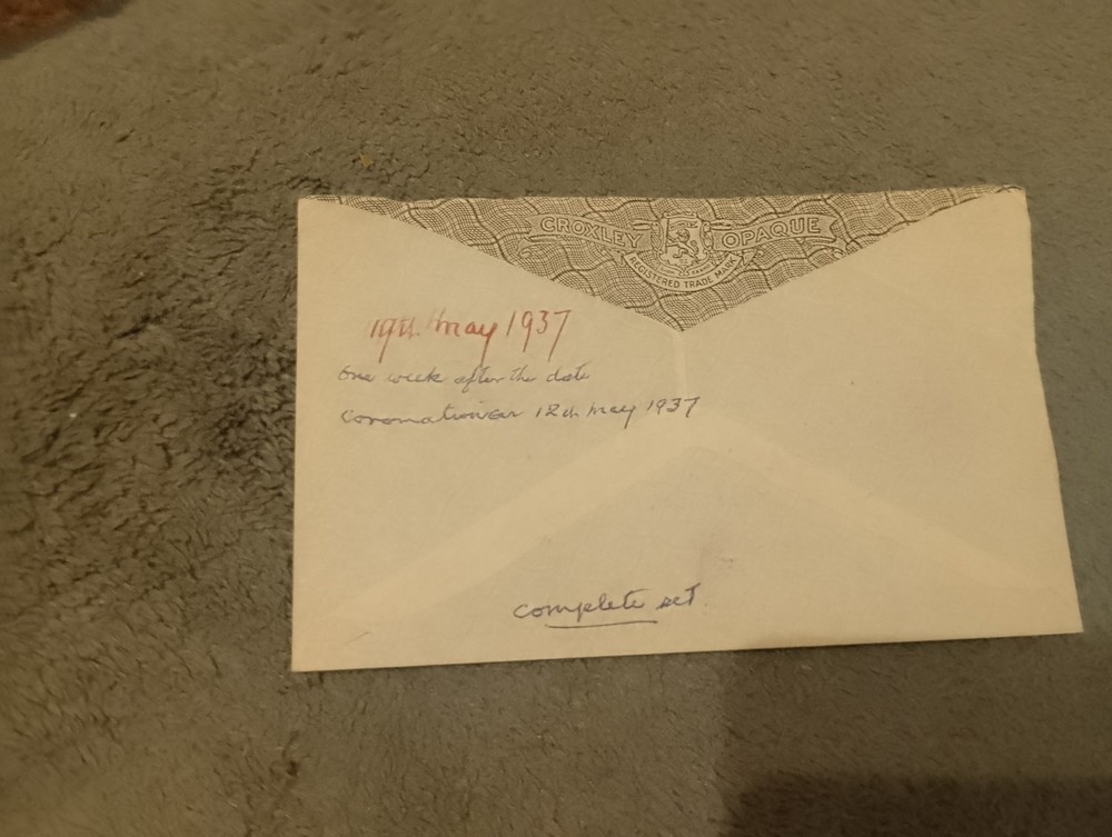 Mauritius Postal Cover 1937 Unchecked Nice Cancels