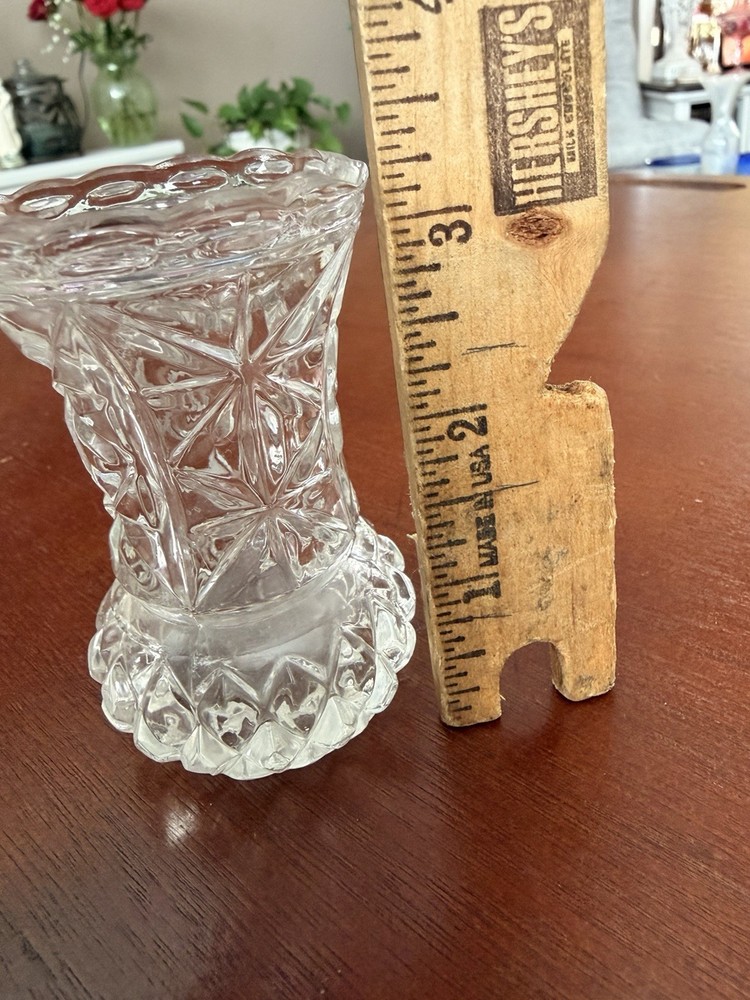 Cut Lead Crystal Toothpick Holder