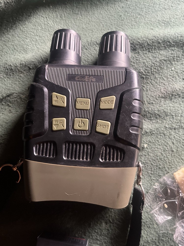 Coolife Night Vision Goggles Binoculars, Infrared Night Vision 2.31”Screen.