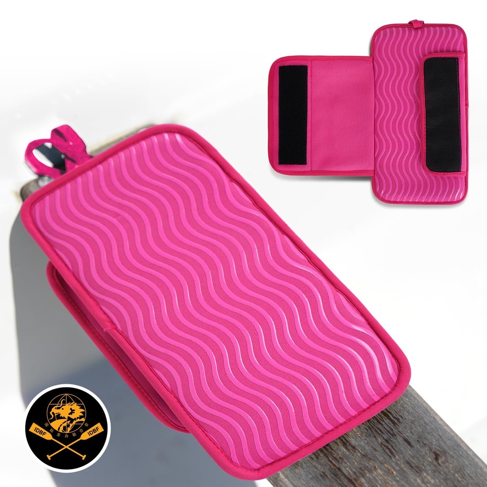 Dragon Boat Seat Pad with Secure Strap and Storage Pockets - IDBF Approved Dr...