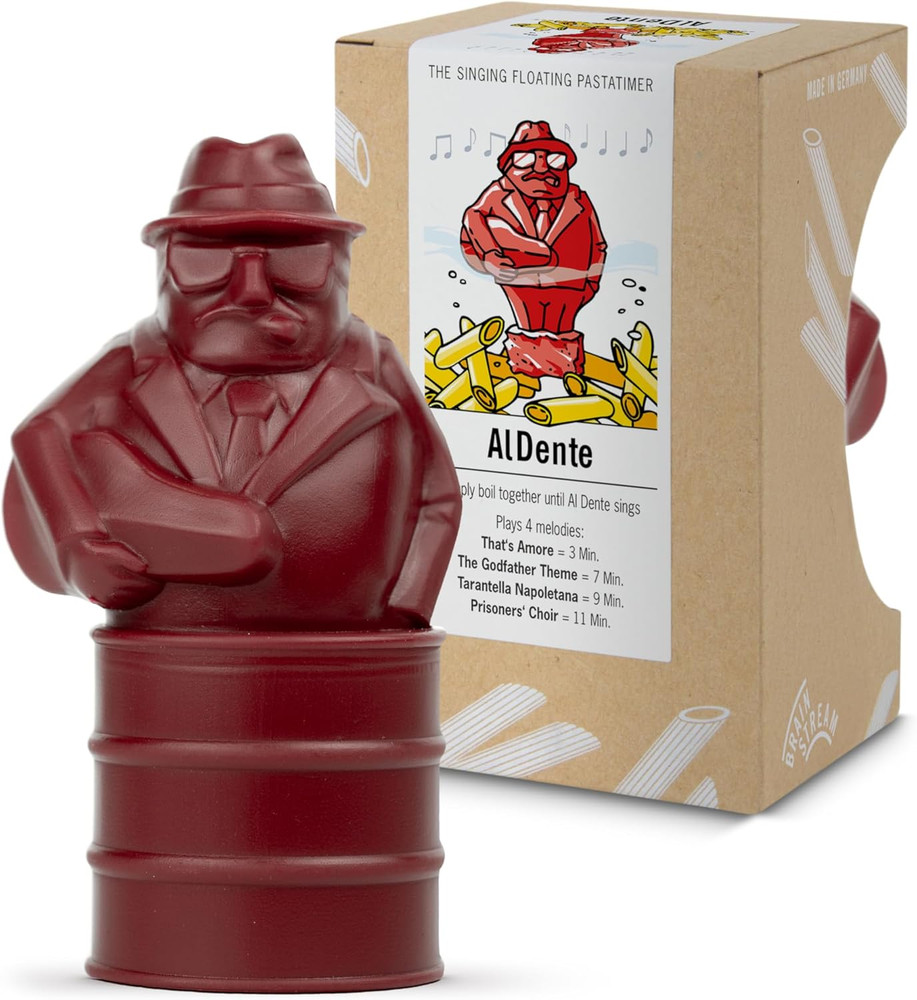 Al Dente Red - the Singing Floating Pasta Timer: Will Sing Different Tunes When