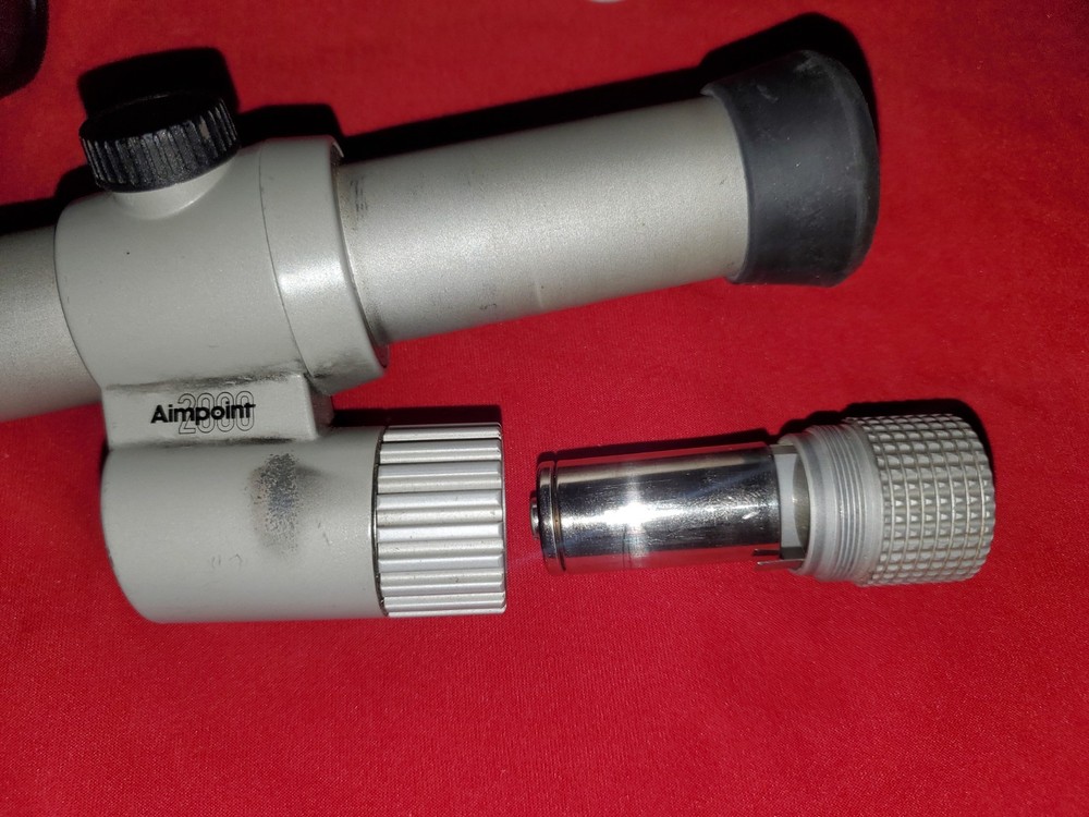 Retro Aimpoint 2000 Silver Red Dot Sight Black Hawk Down Gothic Serpent Vintage