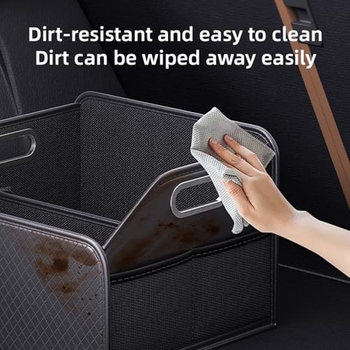 Car Trunk Organizer and Car Storage,Collapsible Multi-Compartment Car