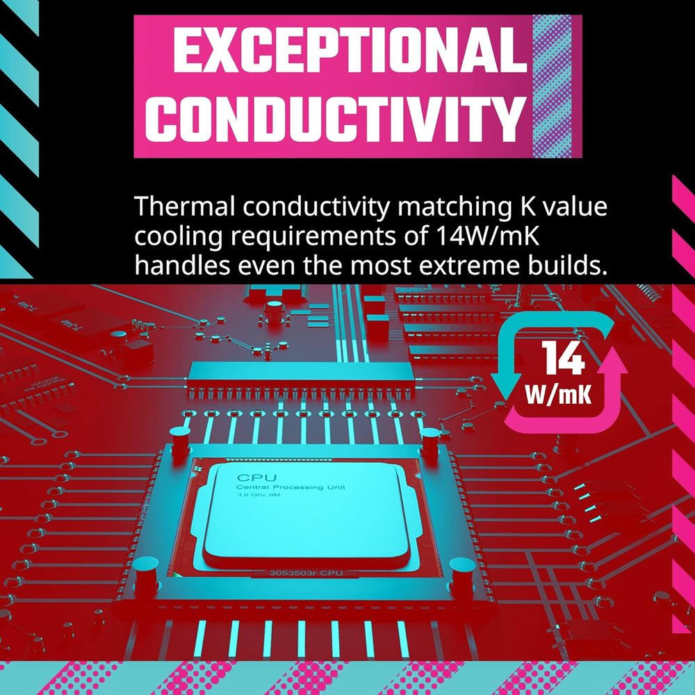 Cooler Master Cryofuze Premium Performance Thermal Paste, Nanoparticles, | 2 Gra